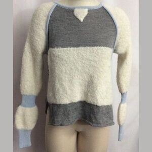 Giu Giu $600 Malmo Baby Alpaca Cropped Sweater XS